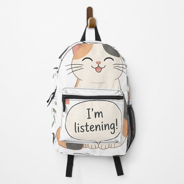 Item preview, Kawaii Cat Sticker for Cat Lovers designed and sold by KooksStudio.