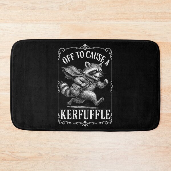 Item preview, Off To Cause A Kerfuffle Raccoon Meme Goblincore Shirt designed and sold by Lichtisign.