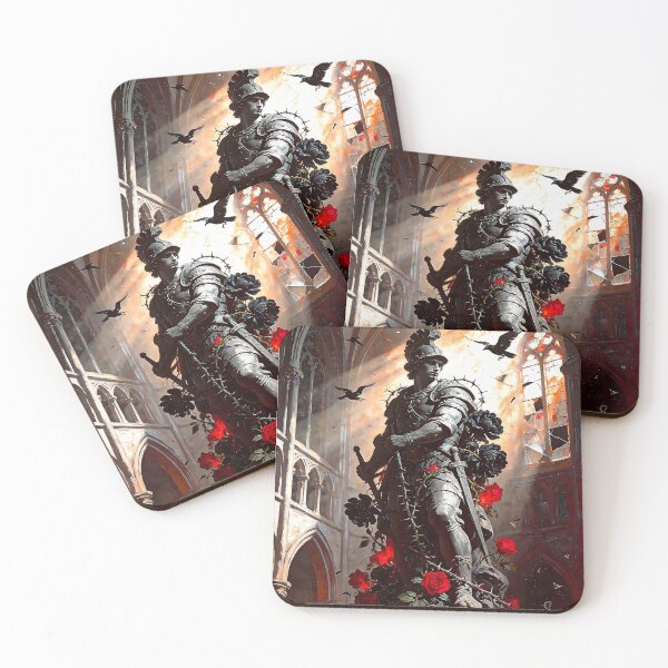 Item preview, Epic Dark Fantasy &amp; Gothic Cathedral Wall Art (3:4) designed and sold by Cyber-ART-Studio.