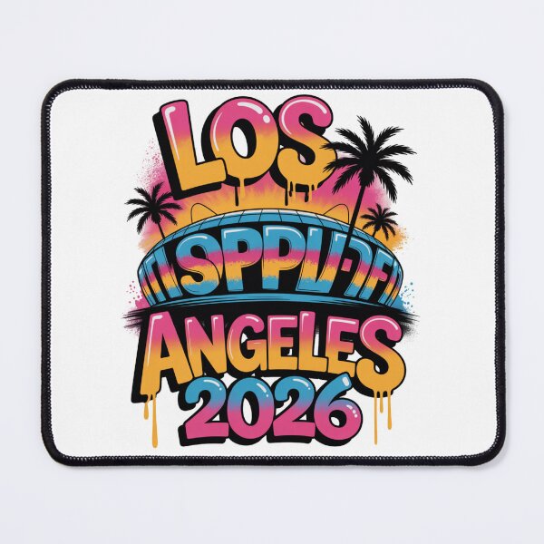 Item preview, Los Angeles 2026 Palm Tree Sunset T-Shirt V3 designed and sold by DarylWelsh2024.