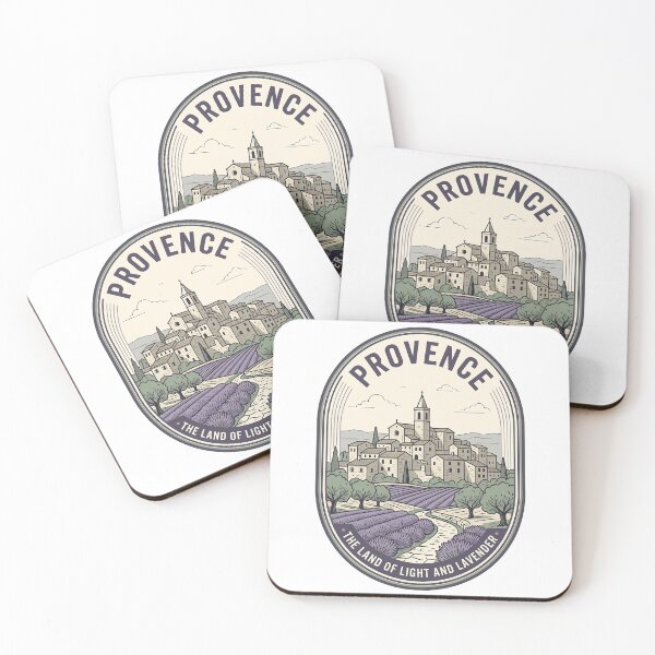 Item preview, Vintage Provence France Lavender Field Travel Badge designed and sold by k3rstman1.