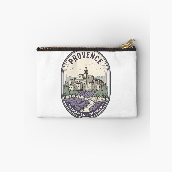 Item preview, Vintage Provence France Lavender Field Travel Badge designed and sold by k3rstman1.