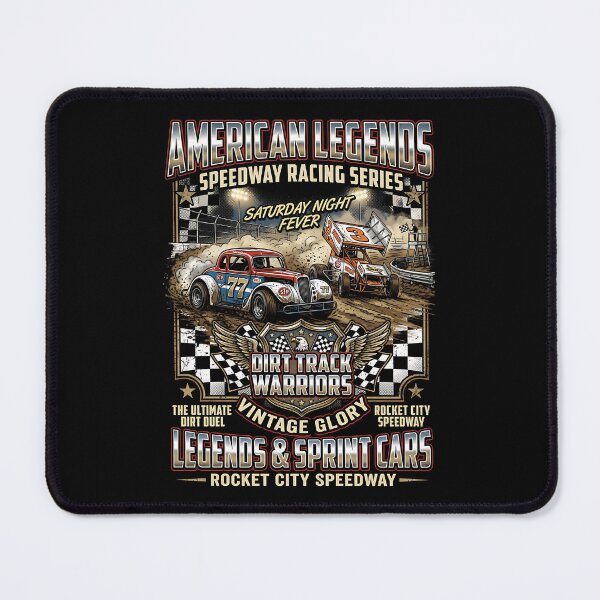 Item preview, American Legends Dirt Track Warriors Sprint Cars designed and sold by graphixpolash.