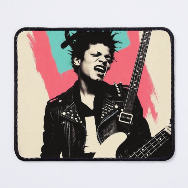 Item preview, “Thriller Bass & Breakfast Chaos: Moonwalks, Marshmallows, and Mild Regret”   designed and sold by Print Fiction.