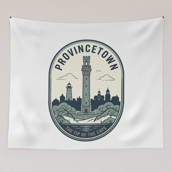 Item preview, Vintage Provincetown Pilgrim Monument Cape Cod Badge designed and sold by k3rstman1.