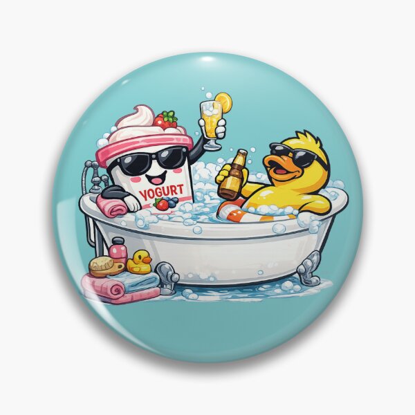 Item preview, Funny Breakfast League Bath Time Duo designed and sold by BROHLine Studio.