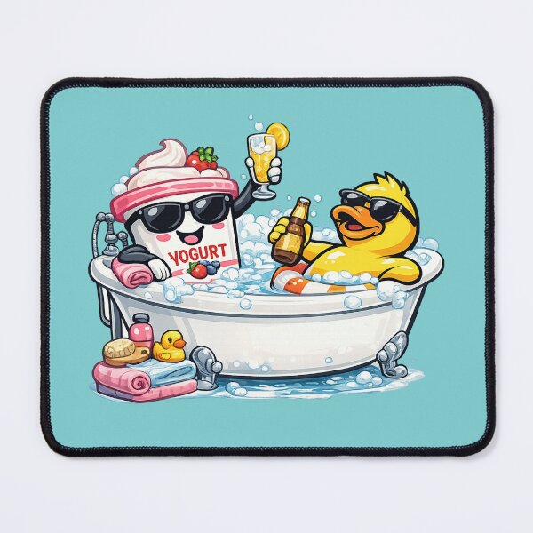 Item preview, Funny Breakfast League Bath Time Duo designed and sold by BROHLine Studio.