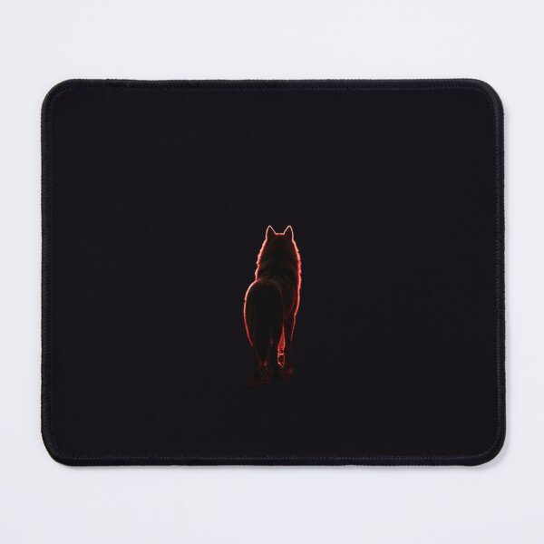 Item preview, Wolf Threshold Gothic Cathedral Fire Dark Art designed and sold by GeoWhimsy Studio.