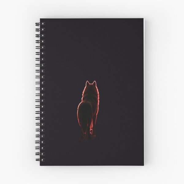 Item preview, Wolf Threshold Gothic Cathedral Fire Dark Art designed and sold by GeoWhimsy Studio.