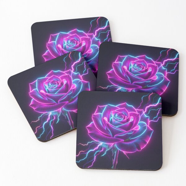 Item preview, Neon Rose designed and sold by JanjjaSoulInk.