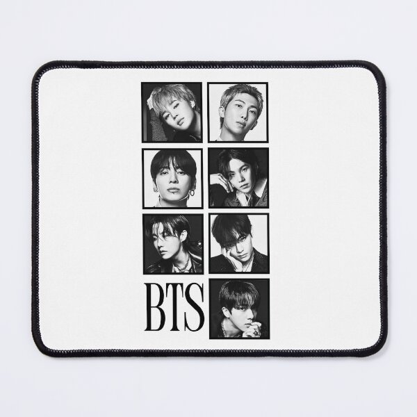 Item preview, BTS Black And White Square Full Group Seven Artists One Journey Korean K-pop group Korean boy bandb 2026 concert designed and sold by AJUNICE STUDIO.