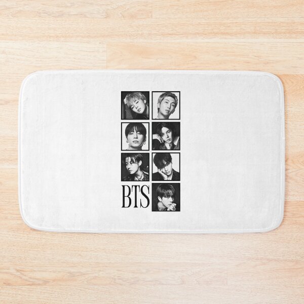 Item preview, BTS Black And White Square Full Group Seven Artists One Journey Korean K-pop group Korean boy bandb 2026 concert designed and sold by AJUNICE STUDIO.