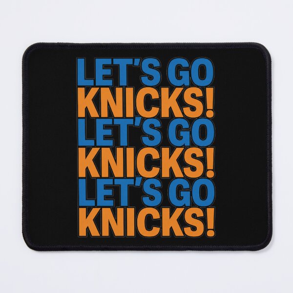 Item preview, Official New York Knicks NBA Finals 2026 Game 1 Lets Go Knicks Fan Graphic designed and sold by PinkiesArts.