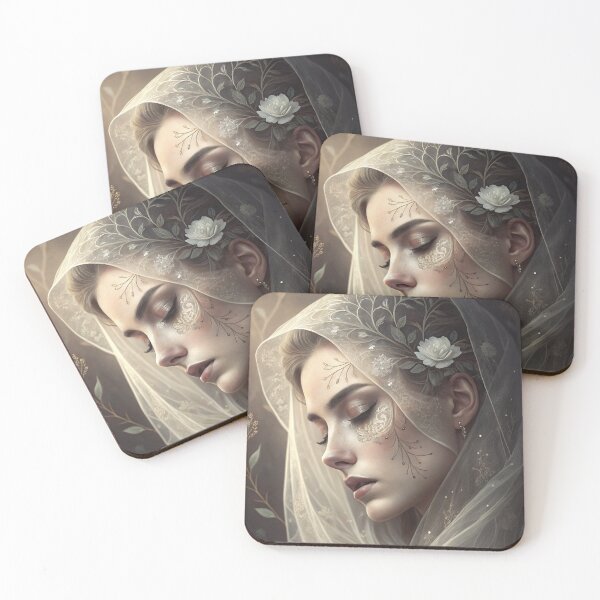 Item preview, Beautiful Woman with Flowers designed and sold by PAULINE.LUMINA.