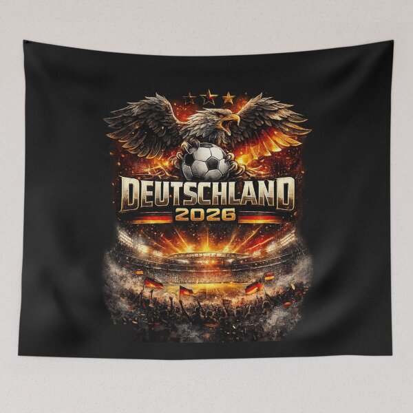 Item preview, Germany Football 2026 | German Eagle Soccer Fan Design | Deutschland Football Supporter Artwork designed and sold by Winetastic-Art.
