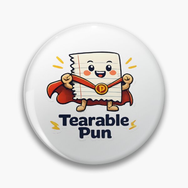 Item preview, STICKER - TEARABLE PUN designed and sold by KISHNAY-FASHION.
