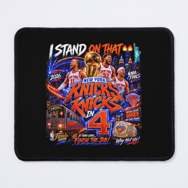 Item preview, New York Knicks 2026 Finals 27 year later finish the job designed and sold by PinkiesArts.