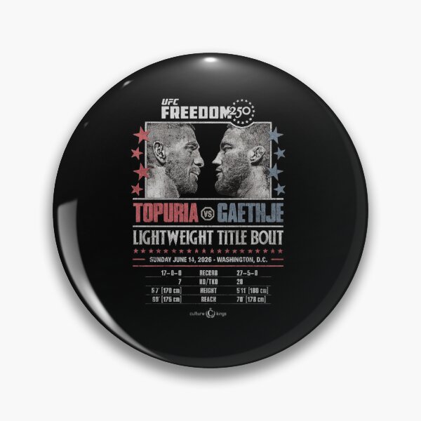 Item preview, Ilia Topuria Vs Justin Gaethje Lightweight Title Bout Champion designed and sold by JeyVel.