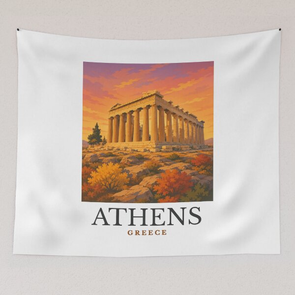 Item preview, Athens - Greece designed and sold by GoodOldVintage.