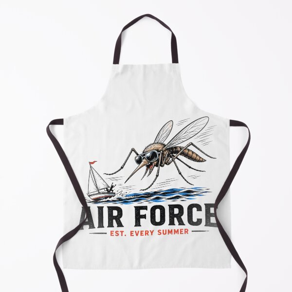Item preview, Air Force – Funny Mosquito Sailing Lake Vacation Design designed and sold by mArtWear.