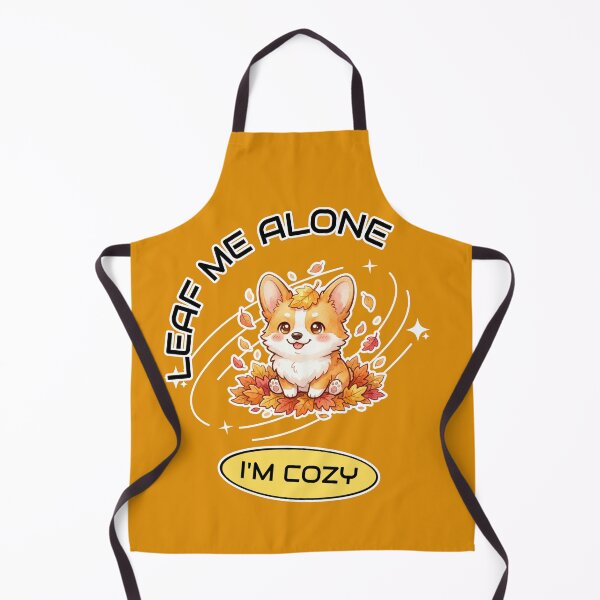 Item preview, Autumn Corgi Leaf Me Along I'm Cozy designed and sold by GlitchedTees.