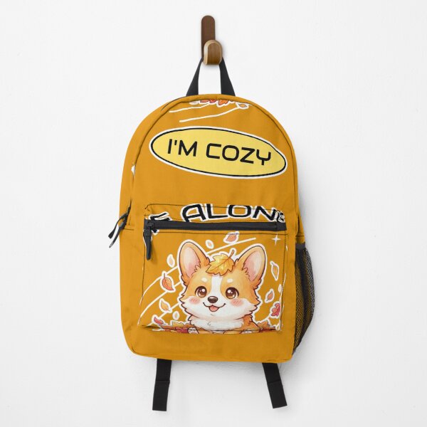 Item preview, Autumn Corgi Leaf Me Along I'm Cozy designed and sold by GlitchedTees.