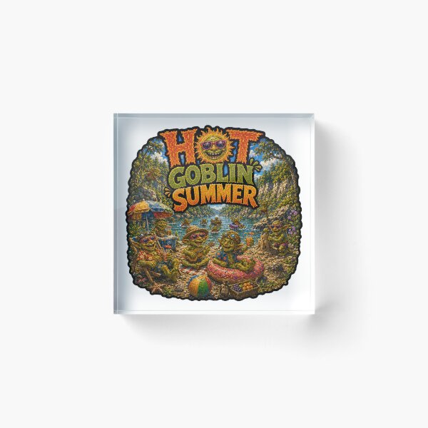 Item preview, Hot Goblin Summer! Spratling Goblins of the Fae Realm designed and sold by gorff.