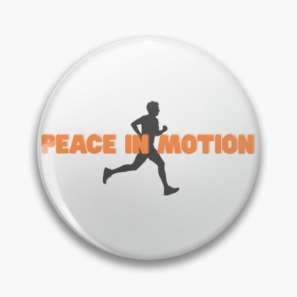 Item preview, Peace in Motion (Running) designed and sold by RunningWhiskers.
