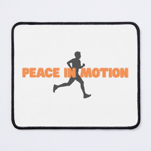 Item preview, Peace in Motion (Running) designed and sold by RunningWhiskers.