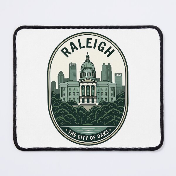Item preview, Vintage Raleigh North Carolina City of Oaks Badge designed and sold by k3rstman1.