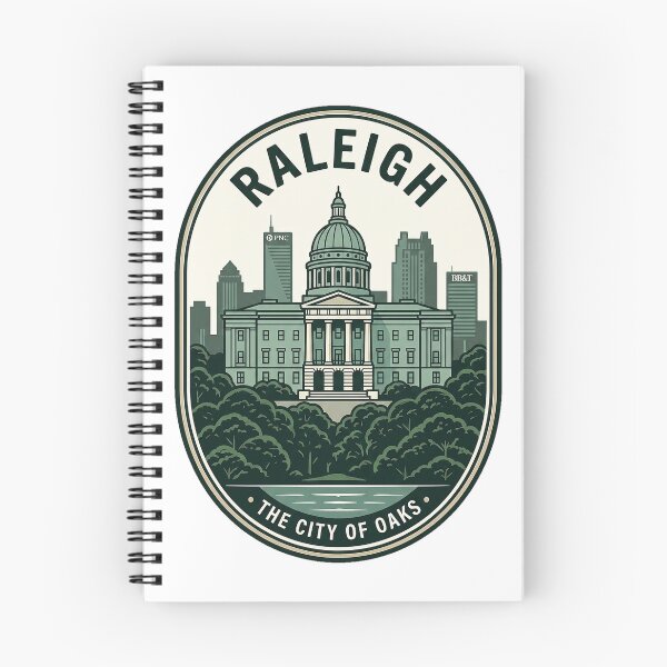 Item preview, Vintage Raleigh North Carolina City of Oaks Badge designed and sold by k3rstman1.