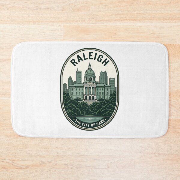 Item preview, Vintage Raleigh North Carolina City of Oaks Badge designed and sold by k3rstman1.