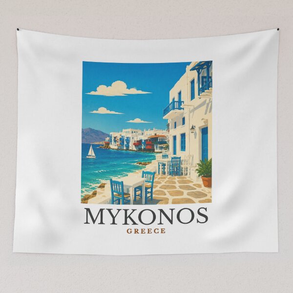 Item preview, Mykonos - Greece designed and sold by GoodOldVintage.