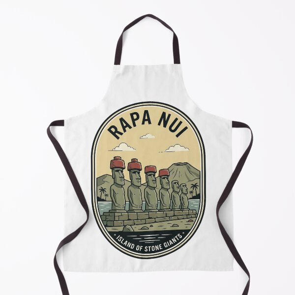 Item preview, Vintage Rapa Nui Easter Island Moai Stone Giants designed and sold by k3rstman1.