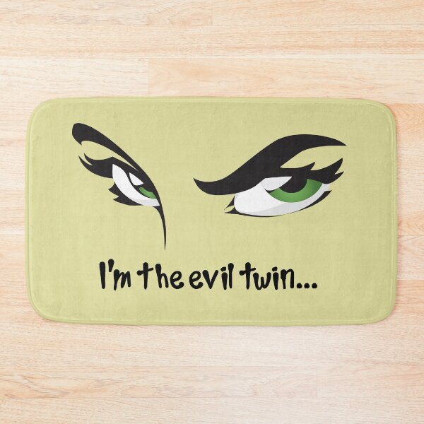 Item preview, Evil Twin Funny Twins Quote designed and sold by CreativeTwins.