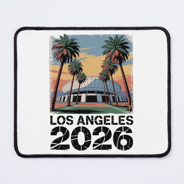 Item preview, Los Angeles 2026 Palm Tree Sunset T-Shirt V5 designed and sold by DarylWelsh2024.
