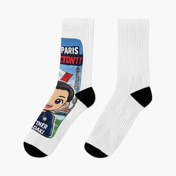 Item preview, From Paris to Victory France Soccer Fan Sticker | French Football Supporter Cartoon Design | Together We Stand Team France Artwork designed and sold by myteesmypassion.