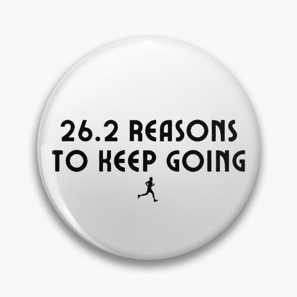 Item preview, 26.2 Reasons to keep going (Running) designed and sold by RunningWhiskers.