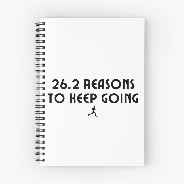 Item preview, 26.2 Reasons to keep going (Running) designed and sold by RunningWhiskers.