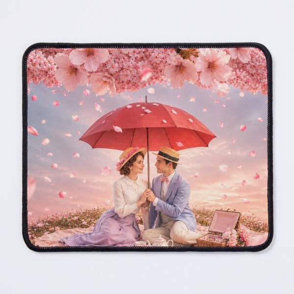 Item preview, Cherry Blossom Romance – Tea Time Under Petal Rain designed and sold by MagicMood Creations.