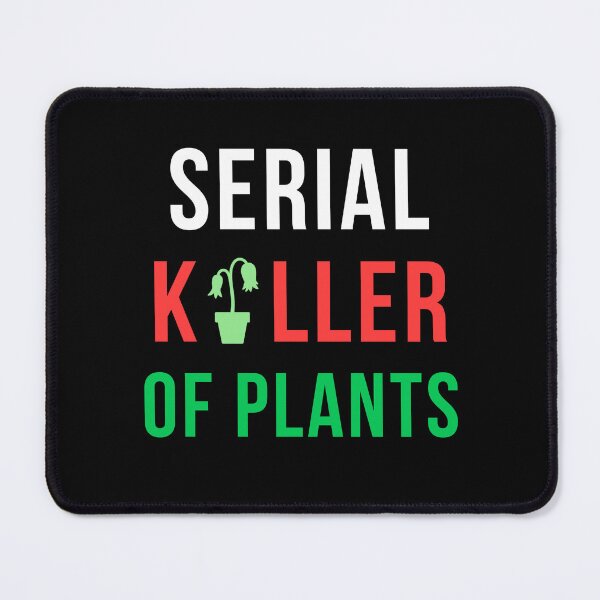 Item preview, Serial Killer Of Plants Funny Plant Lover Sticker Dark Humor Plant Parent Gift designed and sold by TongTang.