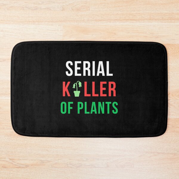 Item preview, Serial Killer Of Plants Funny Plant Lover Sticker Dark Humor Plant Parent Gift designed and sold by TongTang.