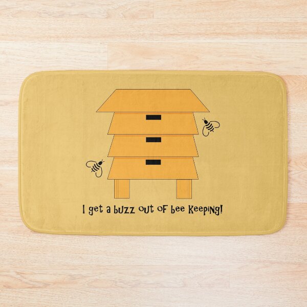 Item preview, I Get a Buzz out of Bee Keeping Beekeper Quote designed and sold by CreativeTwins.