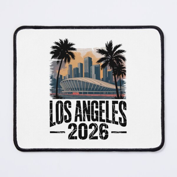 Item preview, Los Angeles 2026 Palm Tree Sunset T-Shirt V6 designed and sold by DarylWelsh2024.