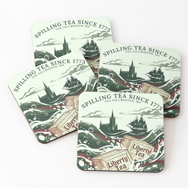 Item preview, Spilling Tea Since 1773 Boston Tea Party designed and sold by rygenr8.