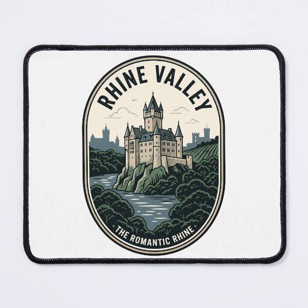 Item preview, Vintage Rhine Valley Germany Romantic Castle Travel designed and sold by k3rstman1.