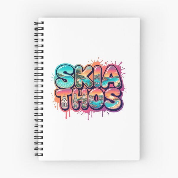 Item preview, Skiathos Beach Graffiti Sticker Souvenir Summer Edition designed and sold by Imaginarium of Chaos falcon88 .