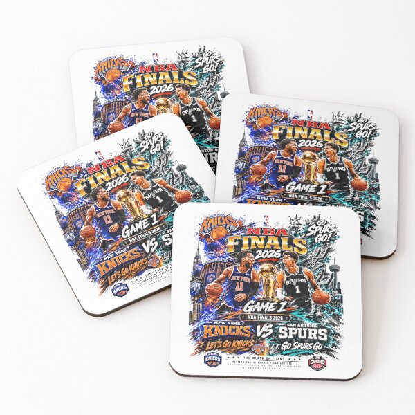 Item preview, Official NBA Finals 2026 Game 1 New York Knicks vs San Antonio Spurs Bootleg designed and sold by PinkiesArts.