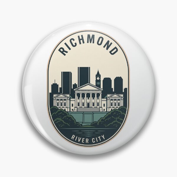 Item preview, Vintage Richmond Virginia River City Emblem designed and sold by k3rstman1.