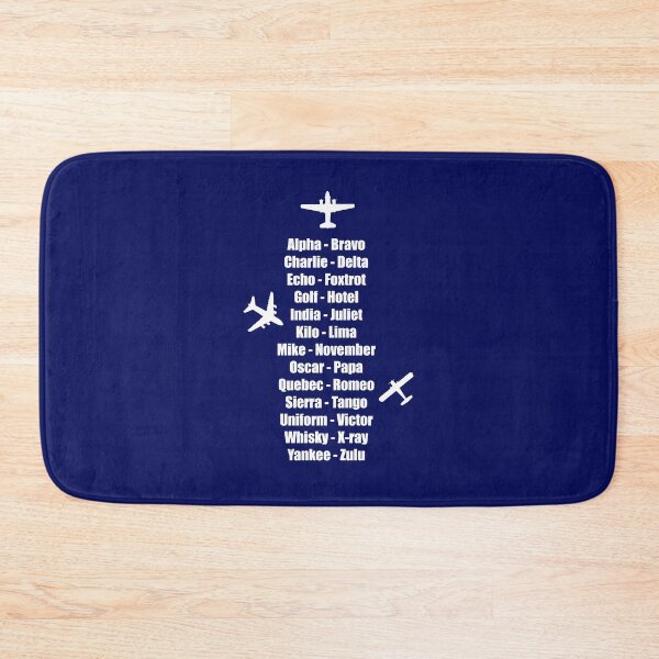 Item preview, Pilot Phonetic Alphabet Military Cadet Airplanes designed and sold by CreativeTwins.